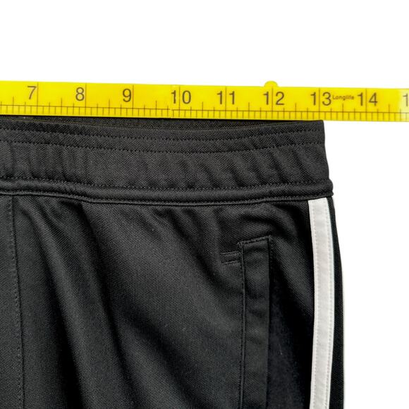 Adidas Black White Stripes Elastic Waistband Trackpants Womens‎ Pants XS - Picture 6 of 8